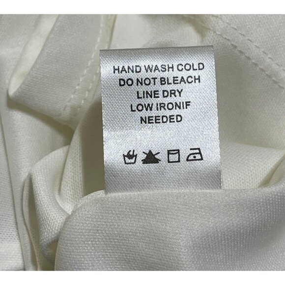 Altar'd State Fit & Flare Dress Cut Out Lace Size S Small Creamy White - Picture 9 of 9